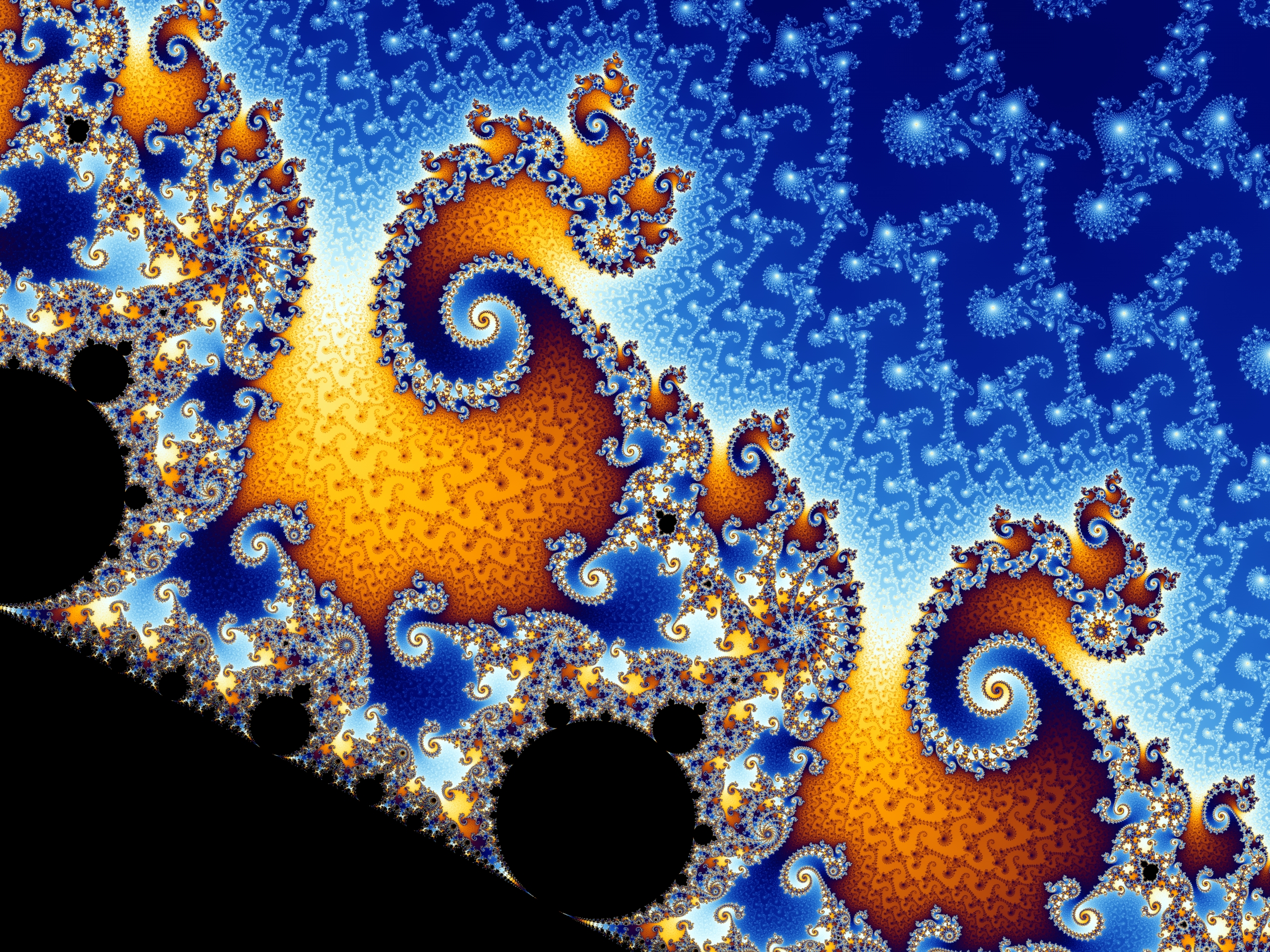 Mandelbrot Set — © Wolfgang Beyer, CC BY-SA 3.0, via Wikimedia Commons