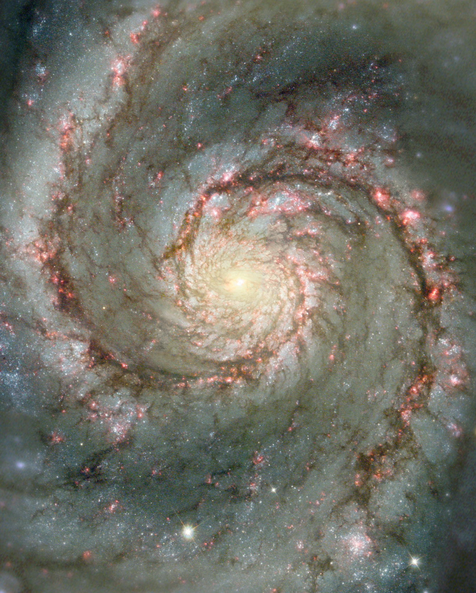 Whirlpool Galaxy — NASA, ESA, STScI/AURA, Public Domain